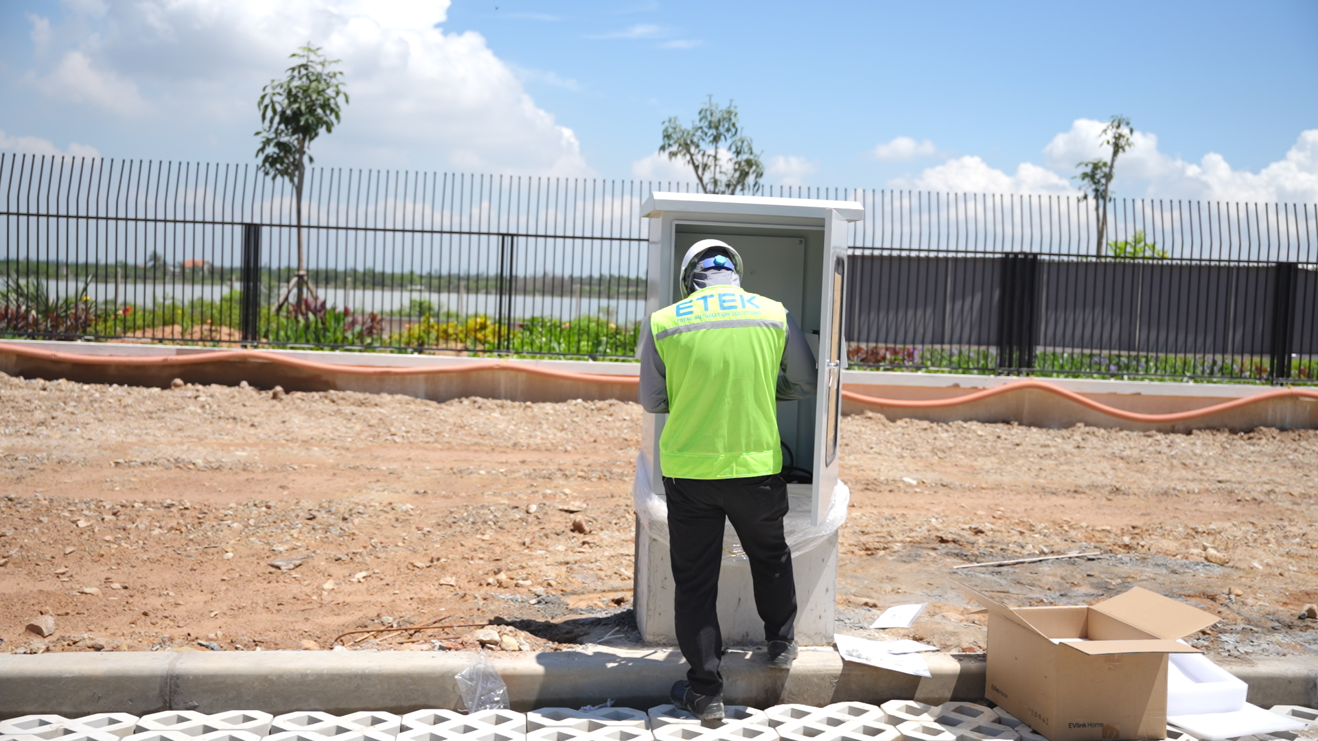 trạm sạc xe điện